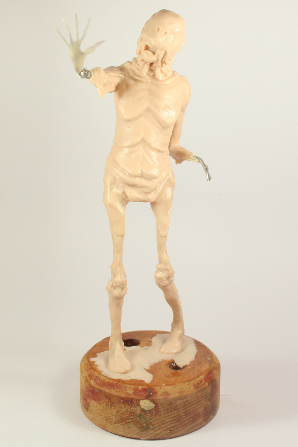 Pale Man sculpture by Julie Sharpe