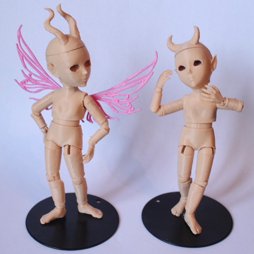New 3D printed BJD Ball Jointed Doll Doll Art by Julie