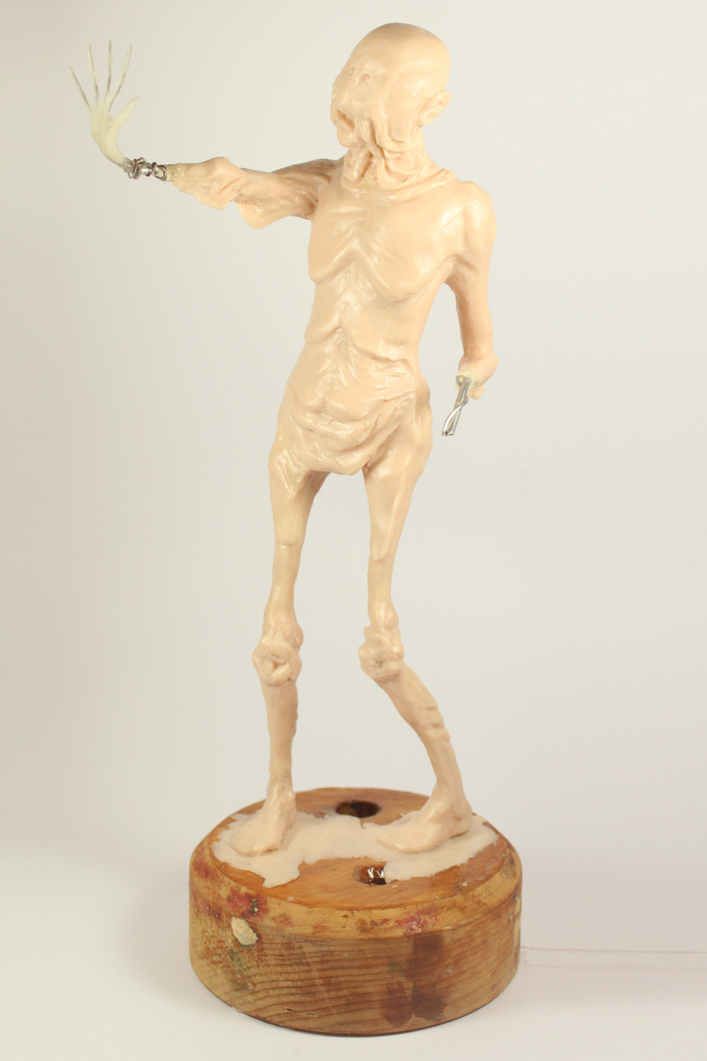 Pale Man sculpture by Julie Sharpe