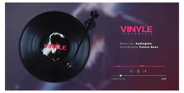 Vinyl Music Visualizer - 1