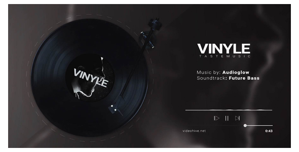 Vinyl Music Visualizer - 2