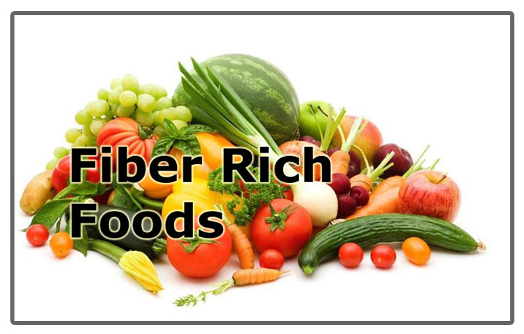 Fiber rich foods