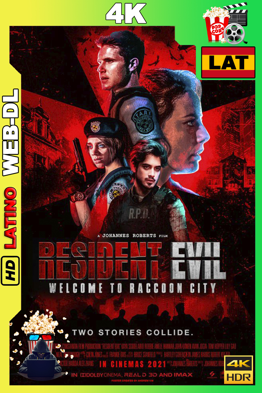 Resident Evil – Bienvenido a Raccoon City (2021) [2160p] HDR 4K Web-DL [Latino-Ingles]