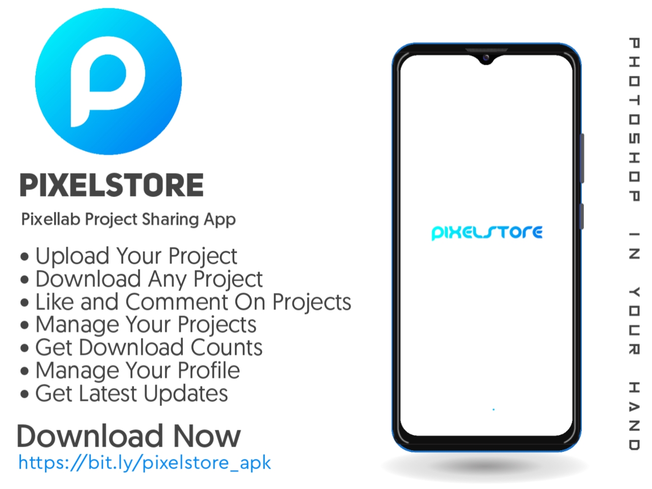 Pixellab Project Sharing App