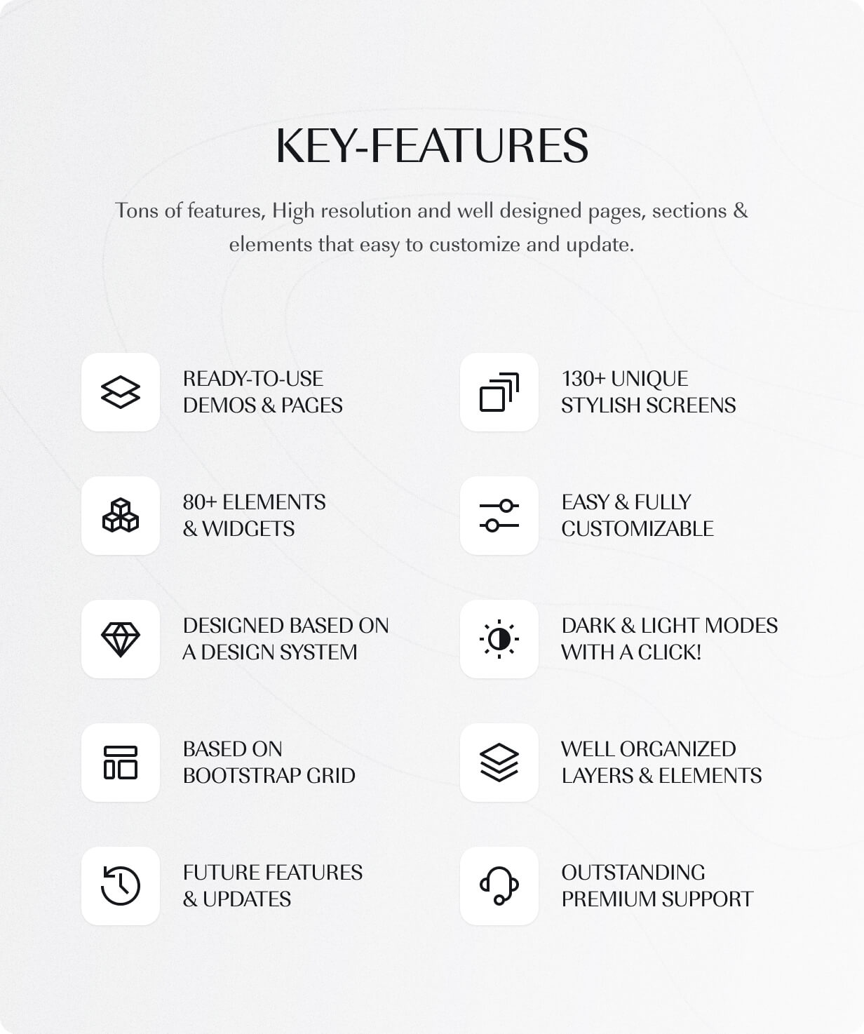 Stelary - Key features