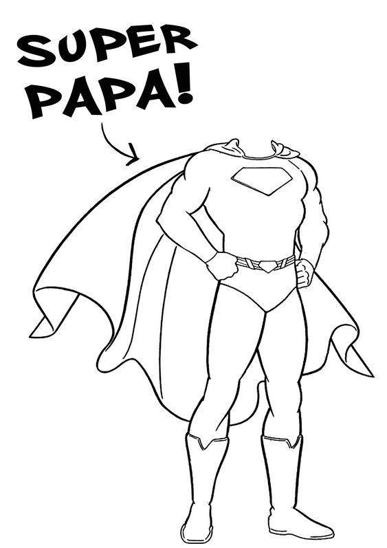 Superhéroe Papá