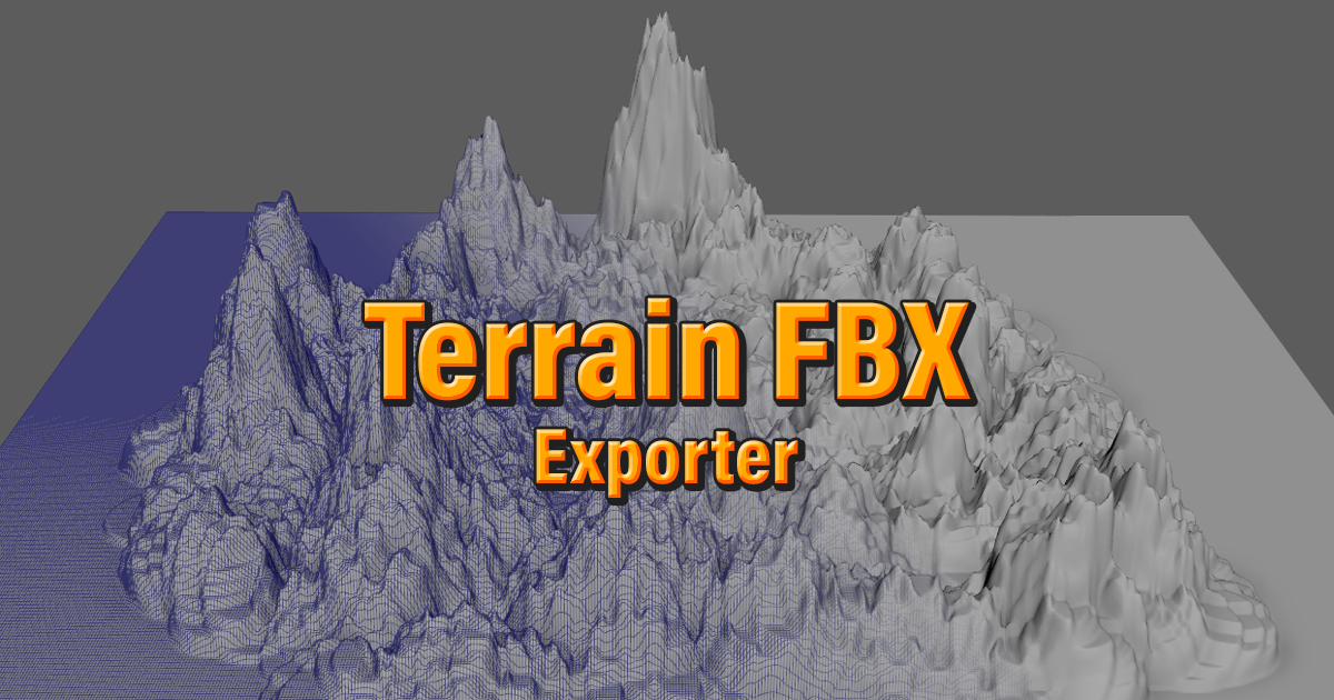Terrain Fbx Exporter