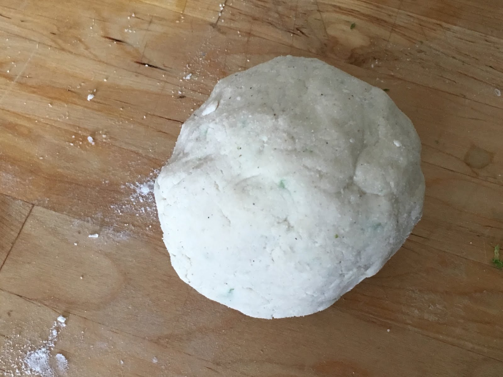 Massa Dough right After Formed