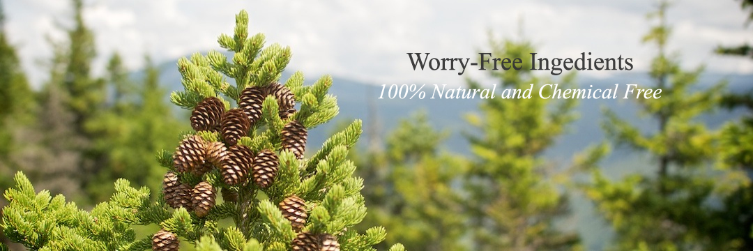 Worry-Free Ingredients 100% Natural & Chemical Free