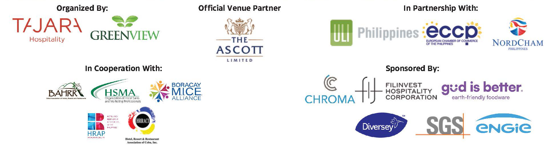 PHILHOST Sponsors and Partners