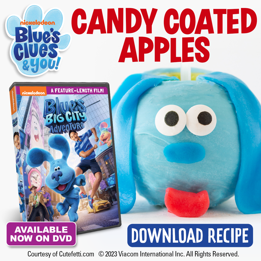 Blue's Clues Candy Apple recipe