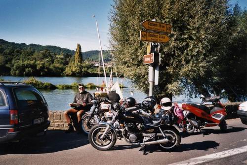 Motorradtour durch die Eifel 2002