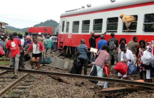 Éséka Cameroun Accident de train au Cameroun