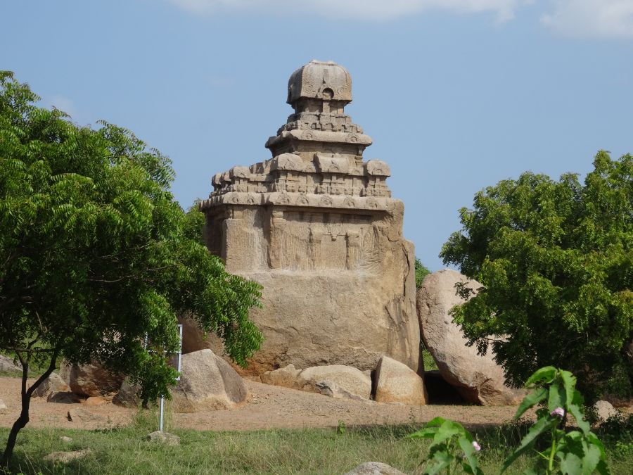 Historischer Tempel in Mahabalipuram