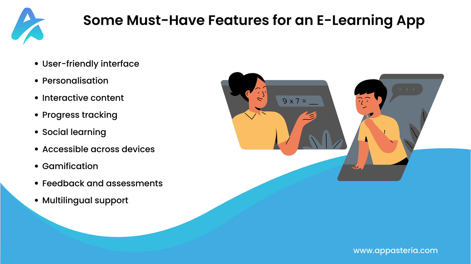 Features for an E-Learning App