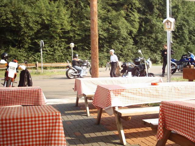 Motorradtour zum Edersee 2005