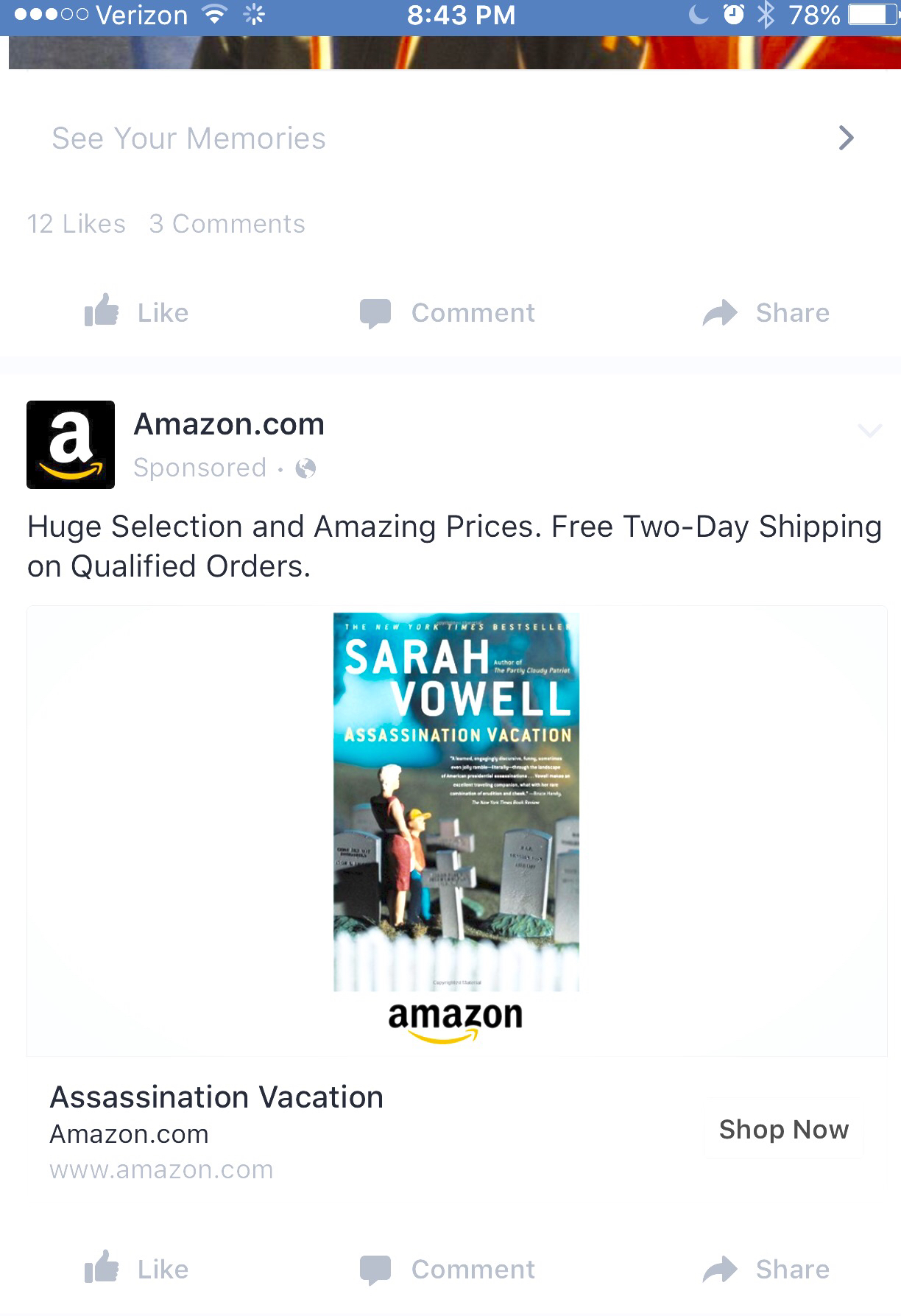 Why are Amazon and Facebook Stalking Me?