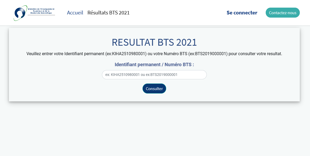 bts.mesrs-ci.net Résultat BTS 2023-2024 ci 