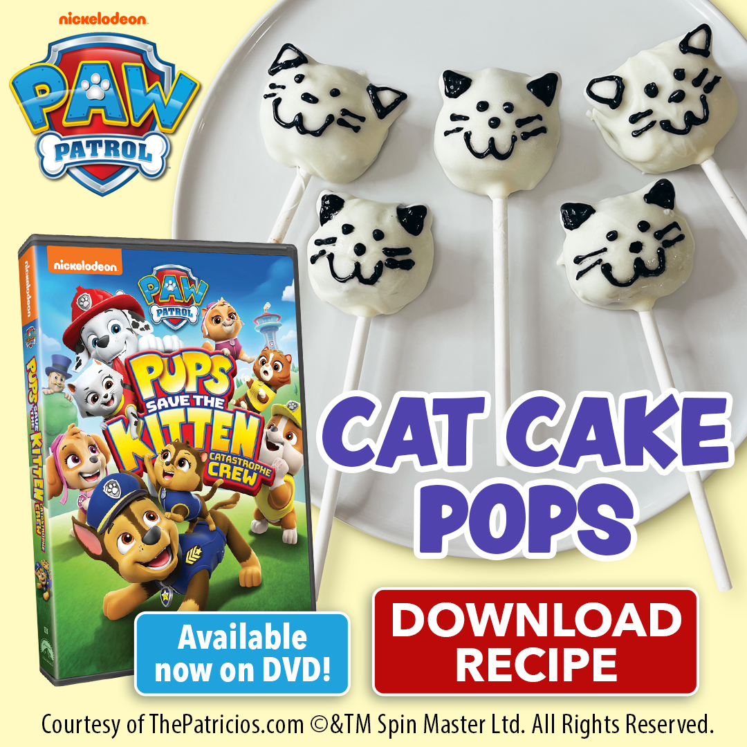 paw catpack cakepops button
