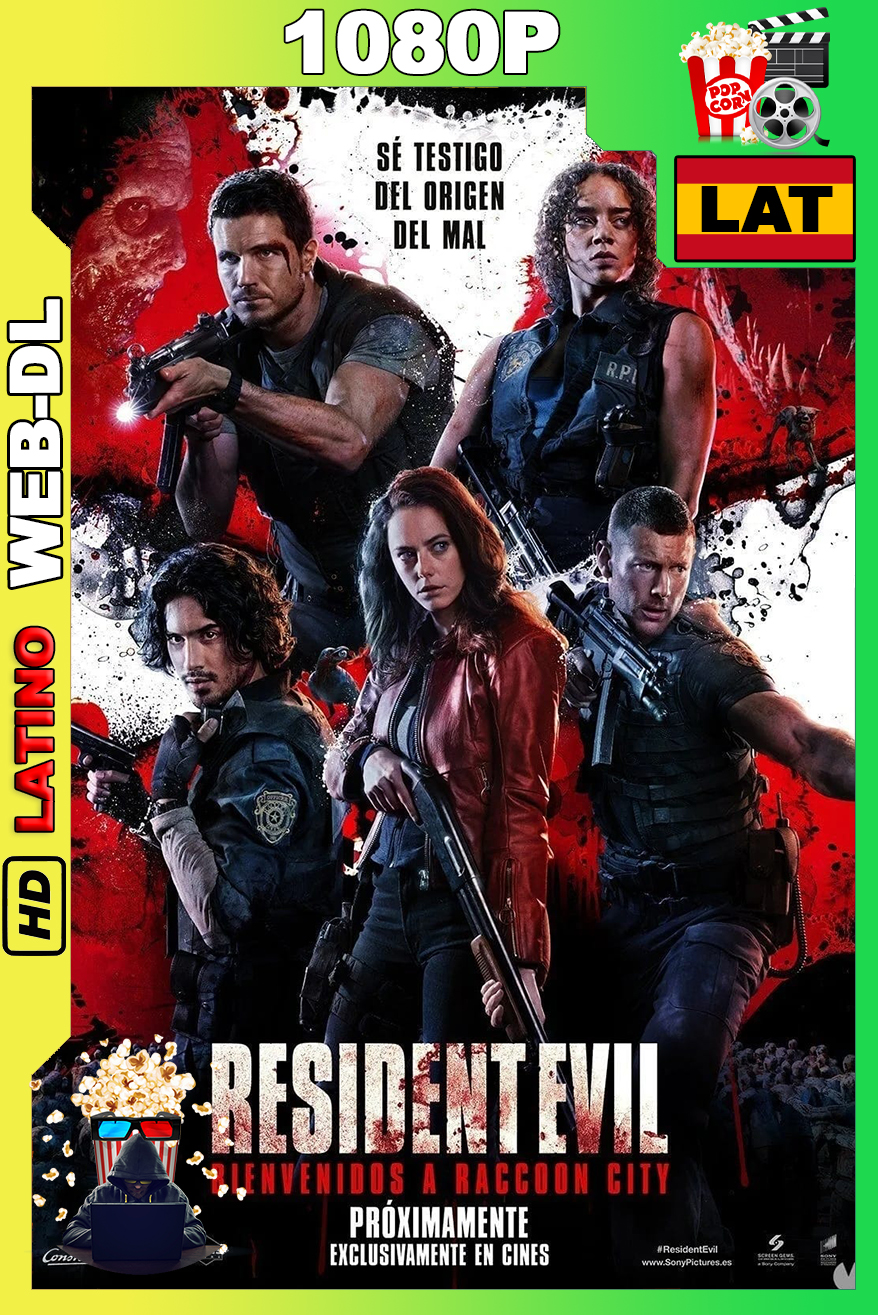 Resident Evil – Bienvenido a Raccoon City (2021) [1080p] Web-DL [Latino-Ingles]