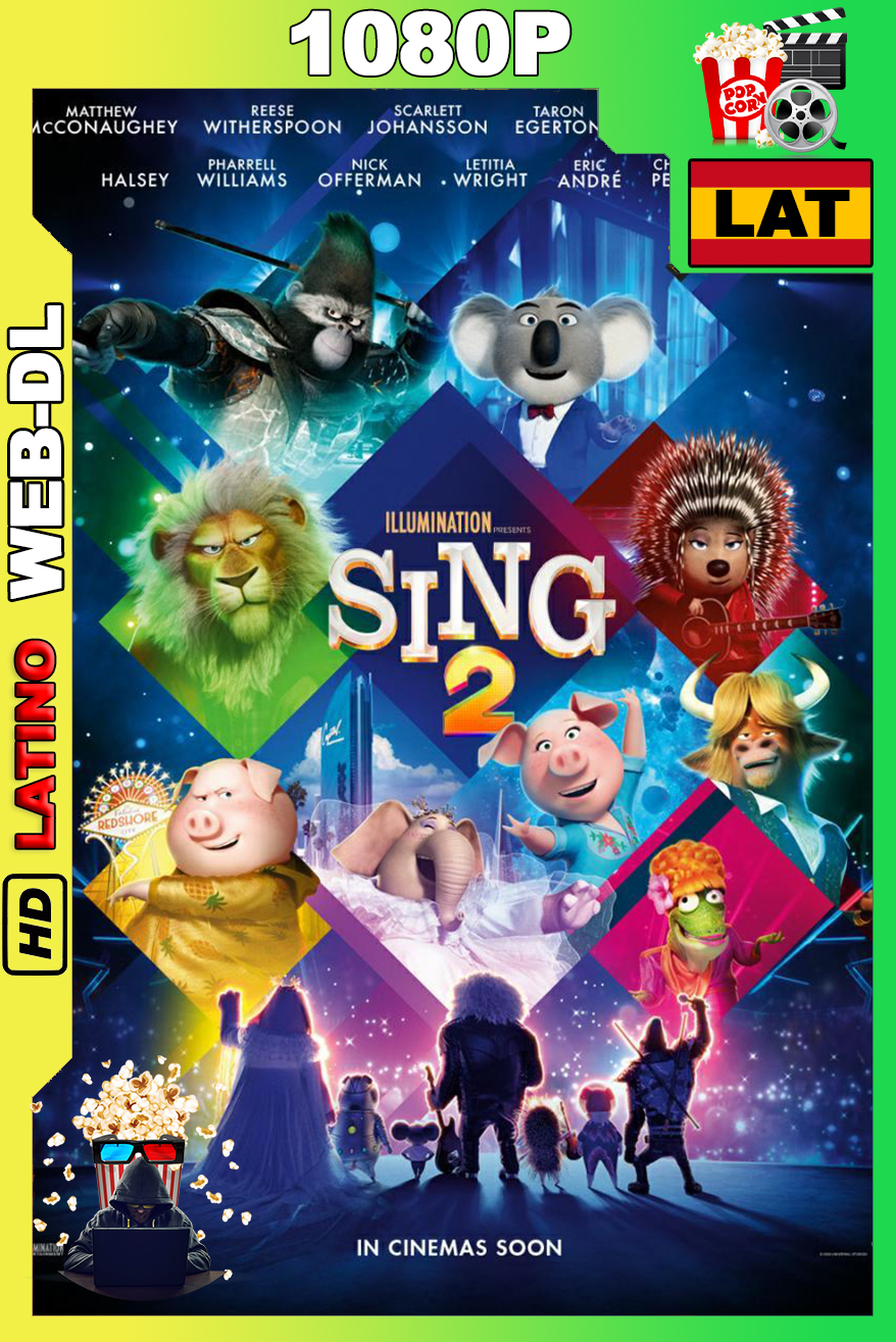 Sing 2 – ¡Ven y canta de nuevo! (2021) [1080p] {AMNZ} Web-DL [Latino-Ingles]
