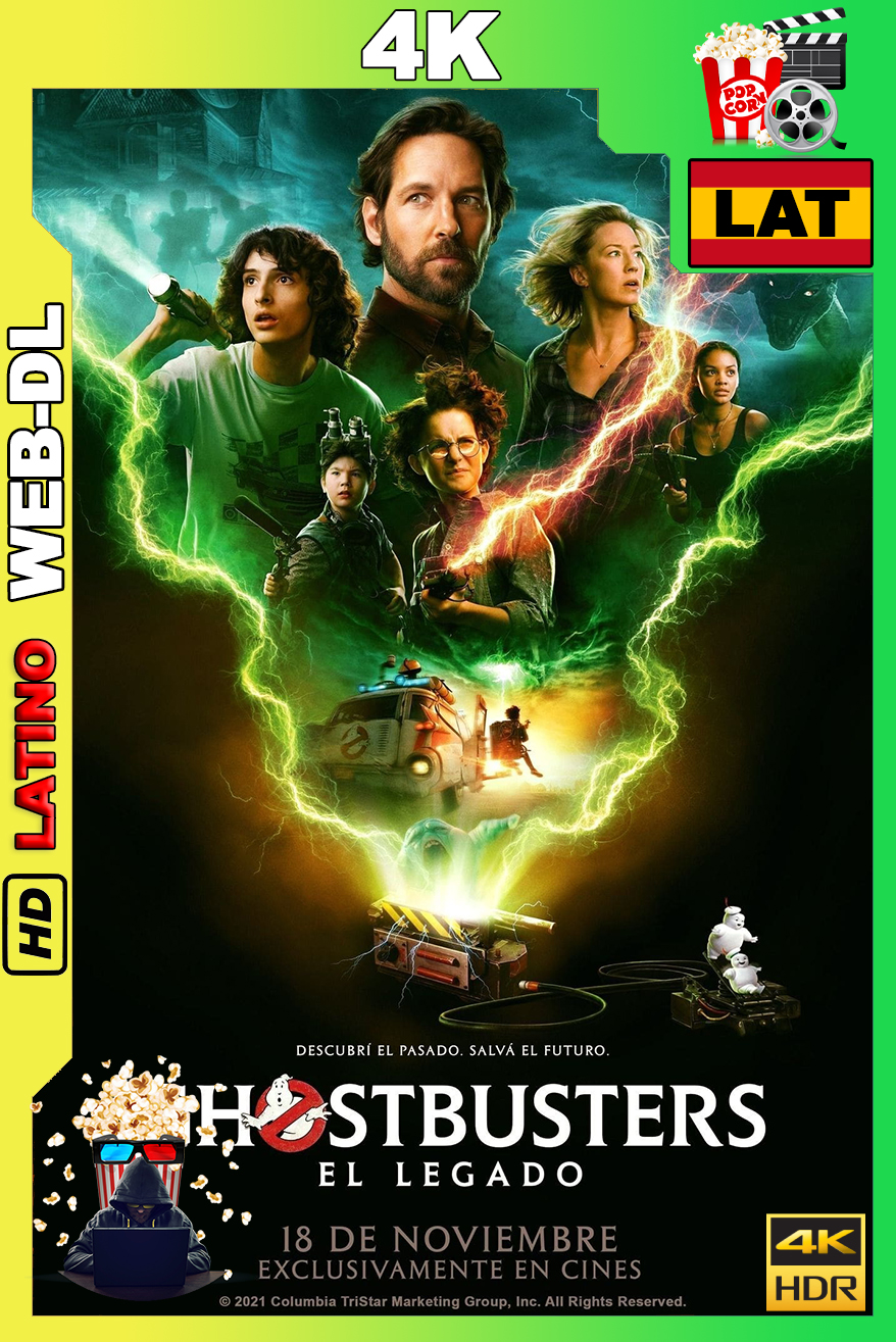 Ghostbusters – El Legado (2021) [2160p] HDR 4k {AMNZ} Web-DL [Latino-Ingles]