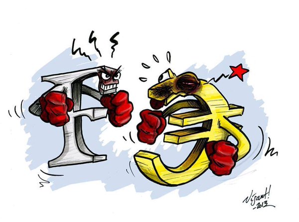 Franc versus Euro