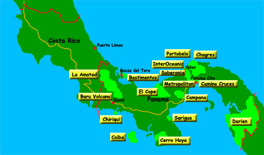 Panamanian National Parks