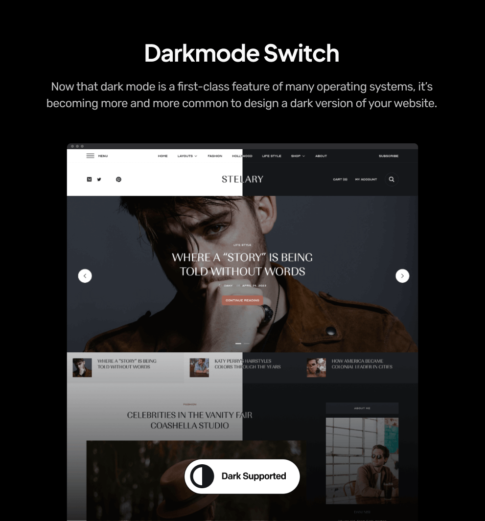 Darkmode switch
