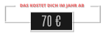 Ab 70,00 Euro im Jahr