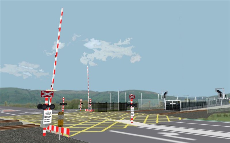 New Route WIP 2015_022_Ferny_Grove_level_crossing_1
